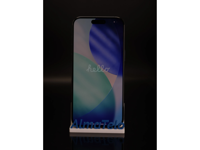 Apple iPhone 15 Pro Max 256 GB Blue Titanium 100% akku - 12 HÓ GARANCIA