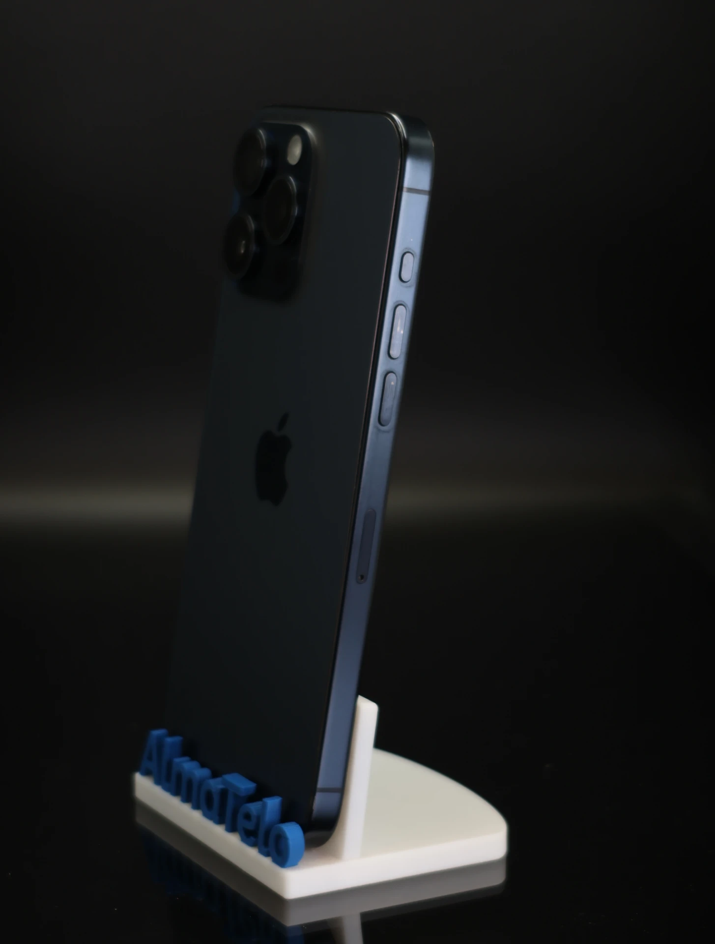 Apple iPhone 15 Pro Max 256 GB Blue Titanium 100% akku - 12 HÓ GARANCIA