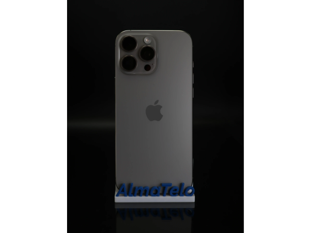 Apple iPhone 16 Pro Max eSIM 256 GB Natural Titanium 98% akku - 12 HÓ GARANCIA