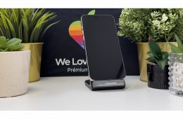iPhone 16 Pro 128GB, Fehér Titán, Független, Számla, 2 Év Garancia, 94%