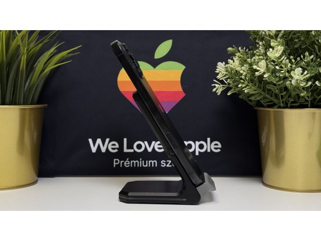 iPhone 16 Pro Max 1TB, Fekete Titán, Független, Számla, 2 Év Garancia, 90%