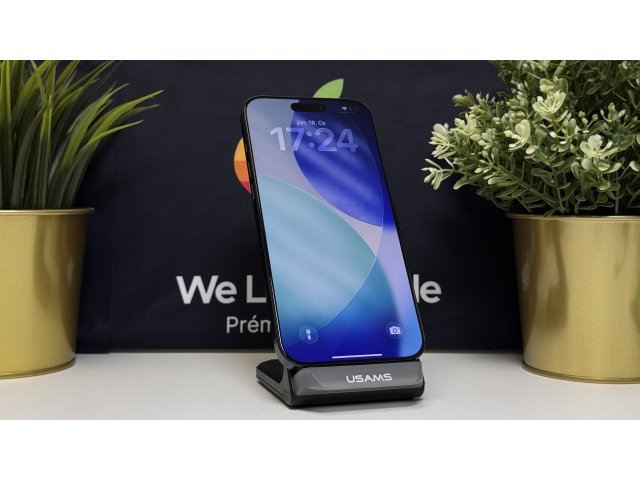 iPhone 16 Pro Max 1TB, Fekete Titán, Független, Számla, 2 Év Garancia, 100%