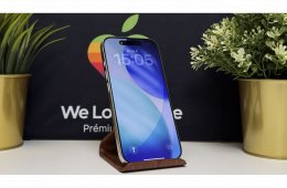 iPhone 16 Pro 128GB, Fehér Titán, Független, Számla, 2 Év Garancia, 92%