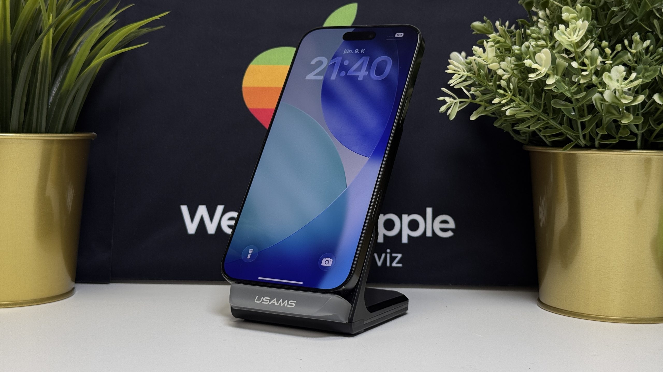 iPhone 16 Pro Max 512GB, Fekete Titán, Független, Számla, 2 Év Garancia, 93%