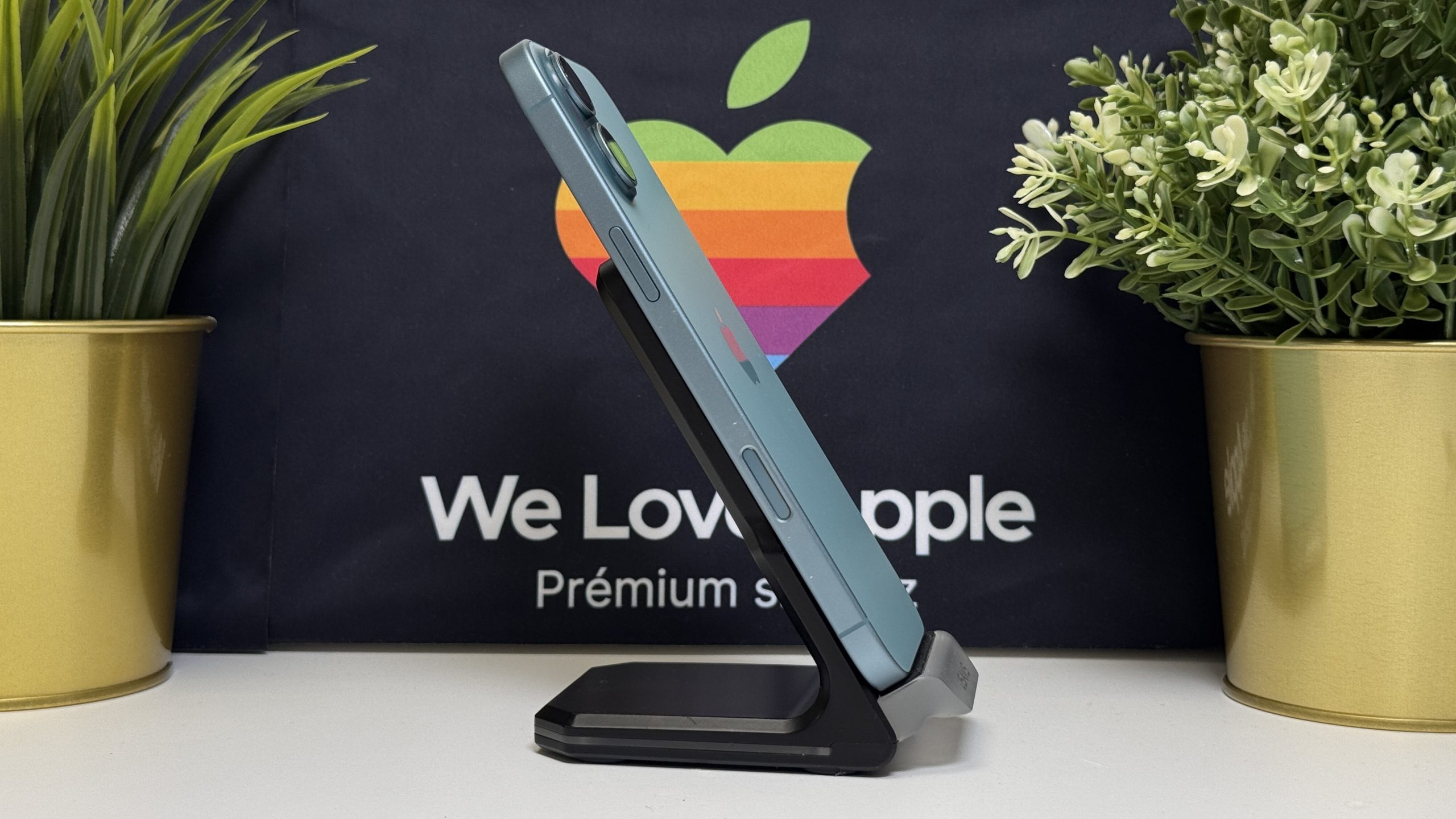 iPhone 16 Plus 128GB, Récezöld, Független, Számla, 2 Év Garancia, 89%