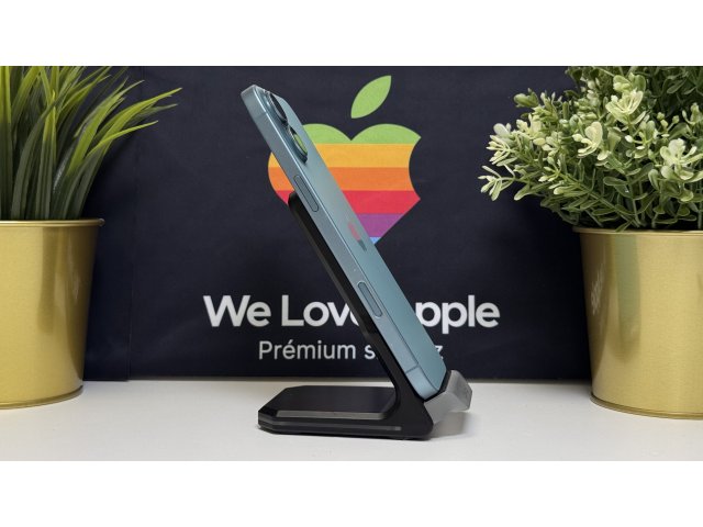 iPhone 16 Plus 128GB, Récezöld, Független, Számla, 2 Év Garancia, 89%