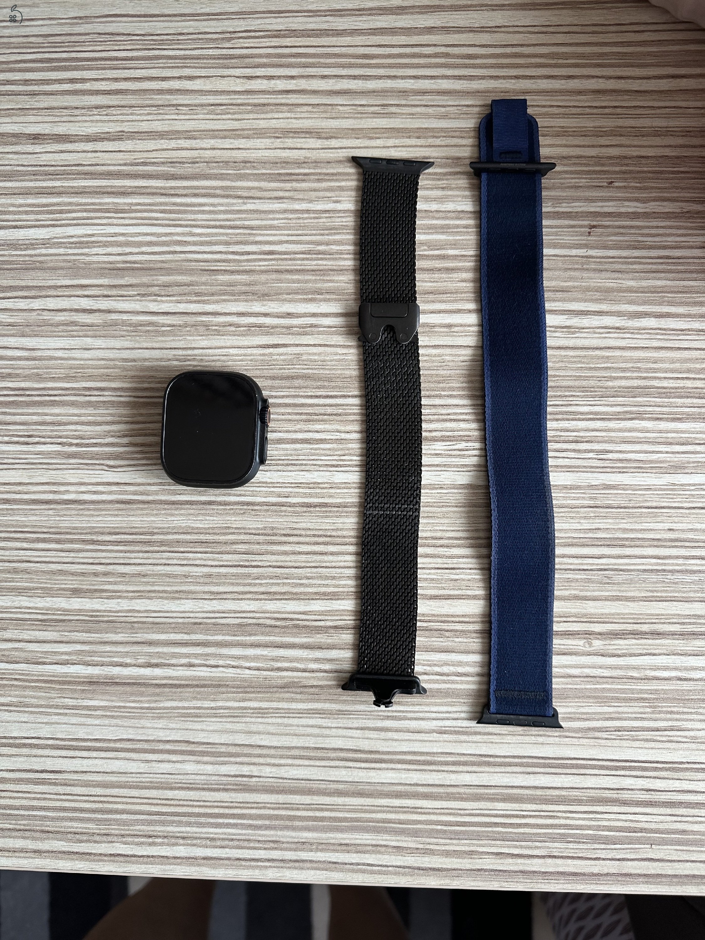 Apple Watch Ultra 2 (Fekete Titán) – 100% Akku, Apple Store vásárlás + AJÁNDÉK szíj!