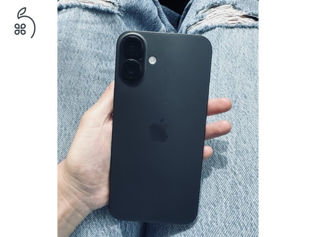 Iphone 16 Plus 128 GB fekete 100%-os akksi