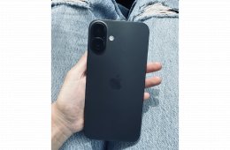 Iphone 16 Plus 128 GB fekete 100%-os akksi