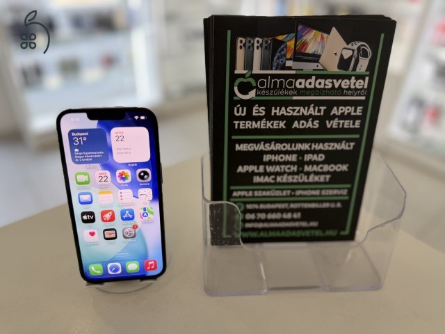 iPhone 13 Pro 256GB Független Újszerű/1 hónap gar./Akku 83%/p4927