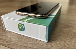 iPhone XS 64 GB, arany színben, újszerű állapotban. 100% akku