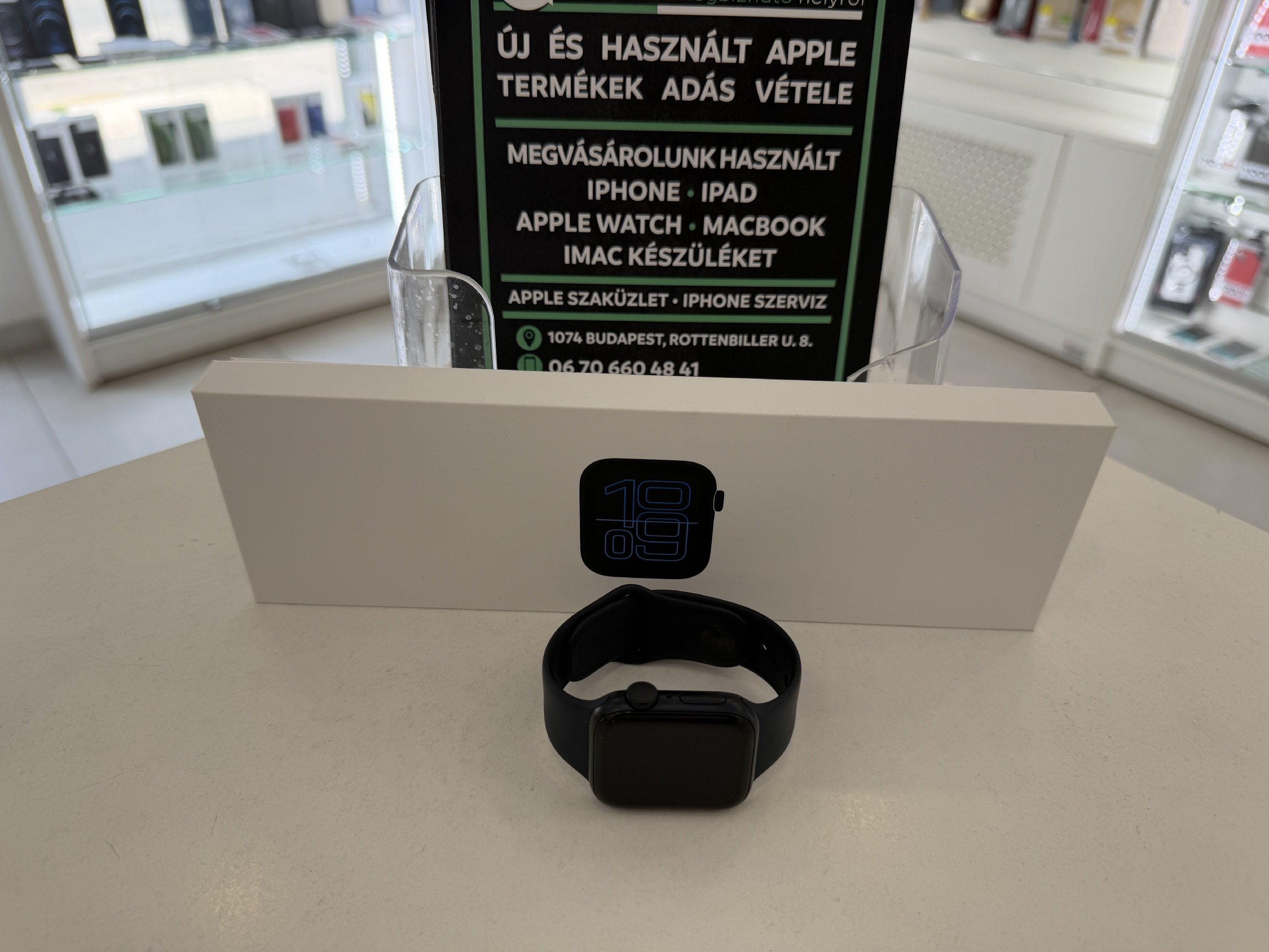 Apple Watch SE 3Gen. 40mm Újszerű/Akku 100%/2027.04.15.Apple gar./p4928