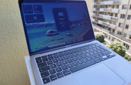 MacBook Air M1 Silver 13” 256GB 8Gb HU bill., 4 hó garanciával
