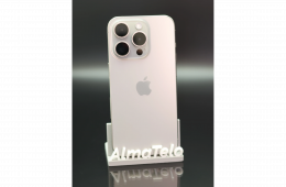 Apple iPhone 15 Pro eSIM 256 GB Natural Titanium 100% akku - 12 HÓ GARANCIA