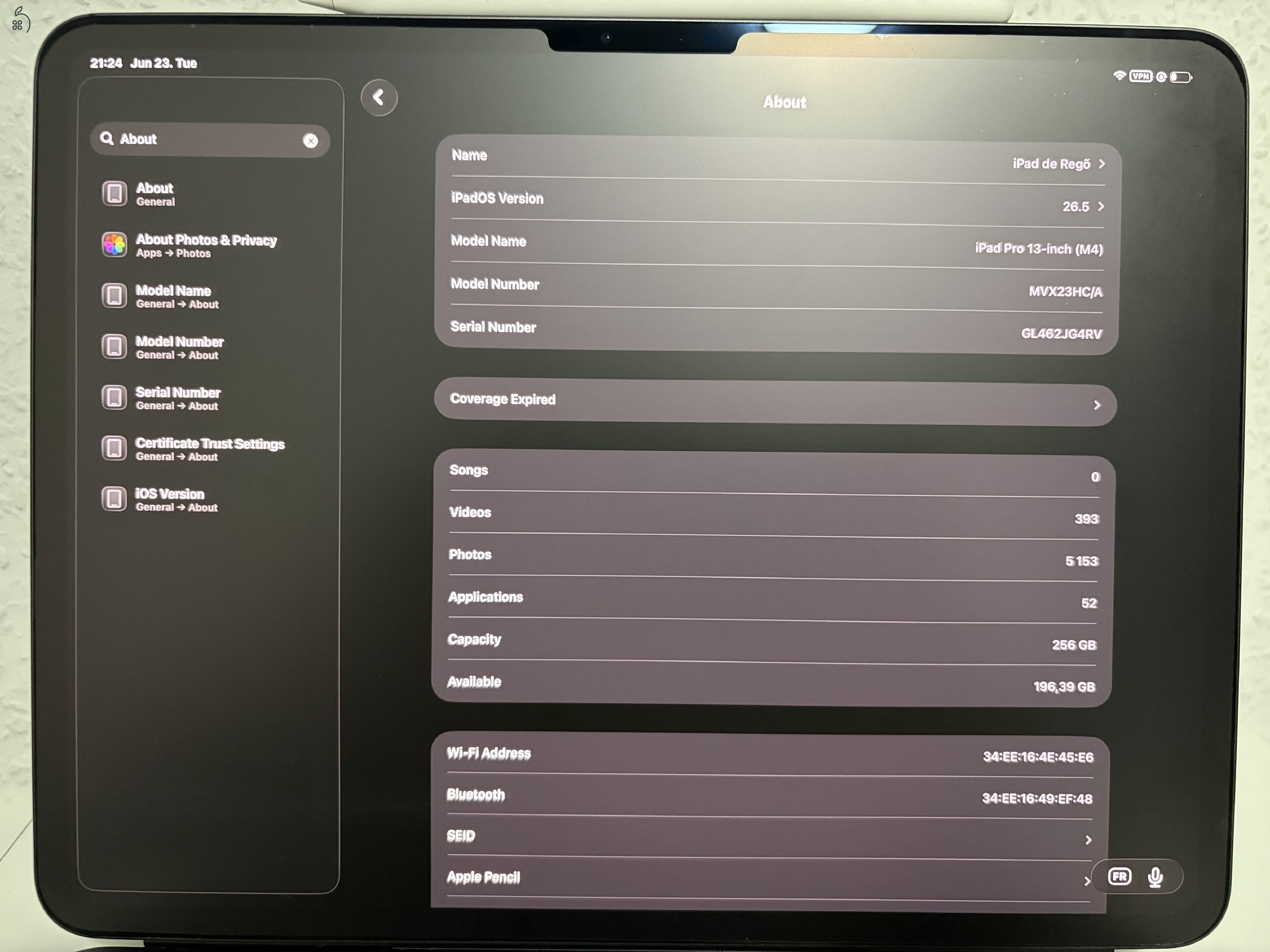 Ipad Pro M4 13’’ 256GB full set