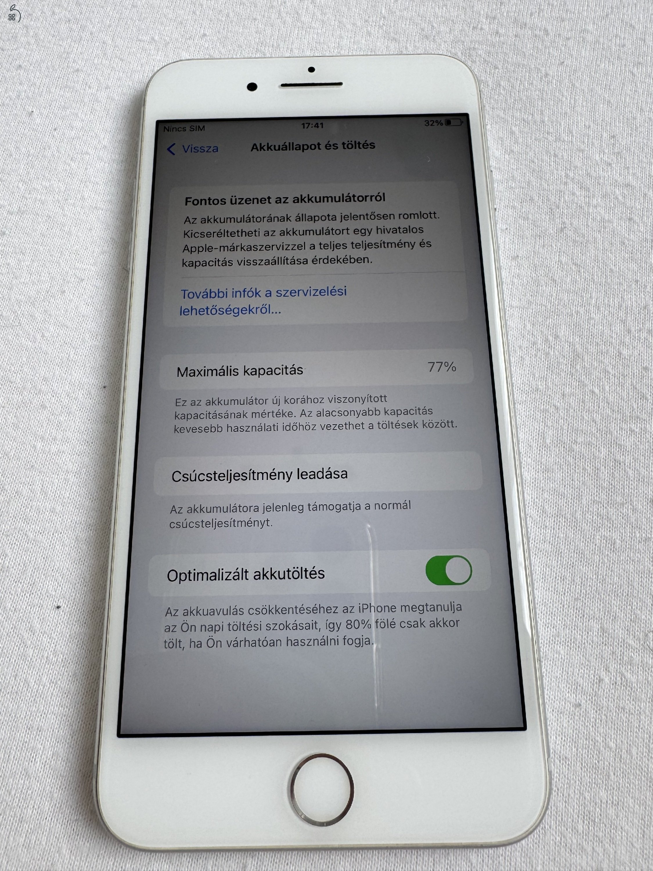 Iphone 8 Plus, 64 GB, Silver