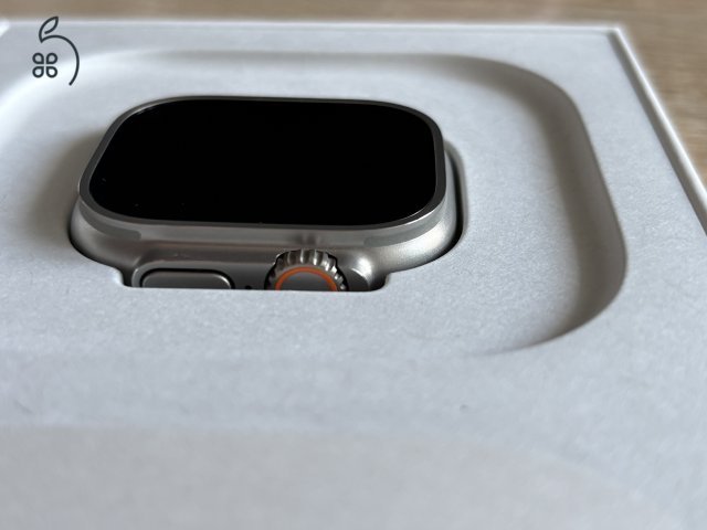 Apple Watch Ultra 3 GPS + Cellular 49mm natural titan case, Blue trail loop