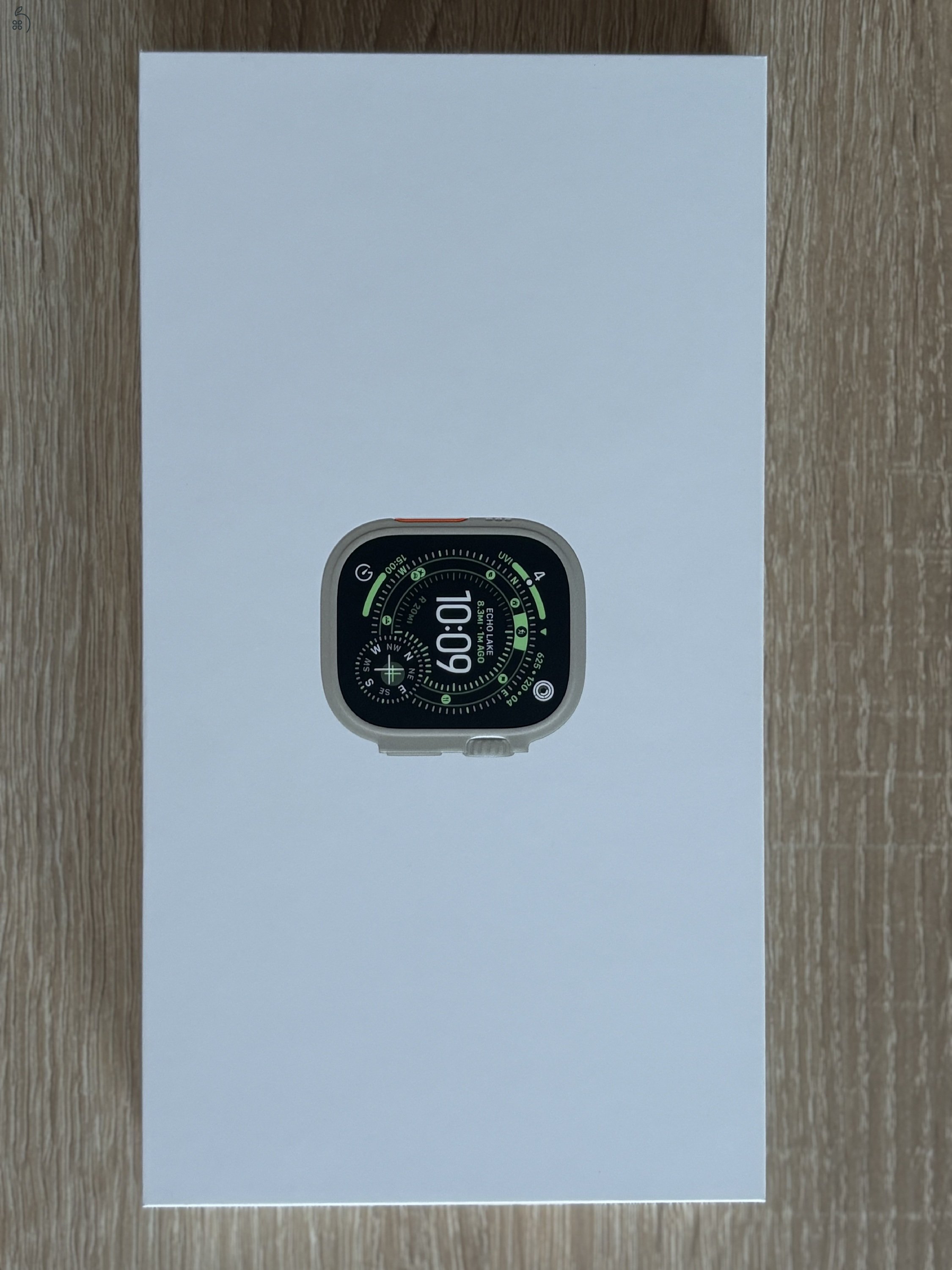 Apple Watch Ultra 3 GPS + Cellular 49mm natural titan case, Blue trail loop