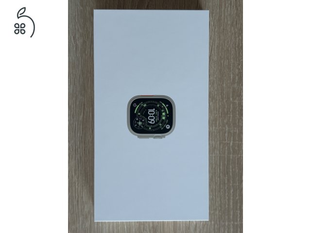Apple Watch Ultra 3 GPS + Cellular 49mm natural titan case, Blue trail loop