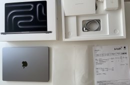 Apple MacBook Pro 14 M3 Space Gray Újszerű állapot .
