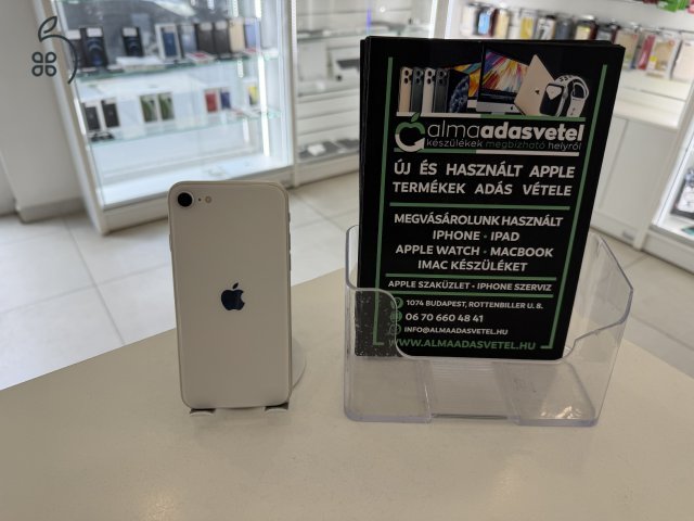 iPhone SE 2022 3Gen. 64GB Független Újszerű/1 hónap gar./Akku 85%/p4993