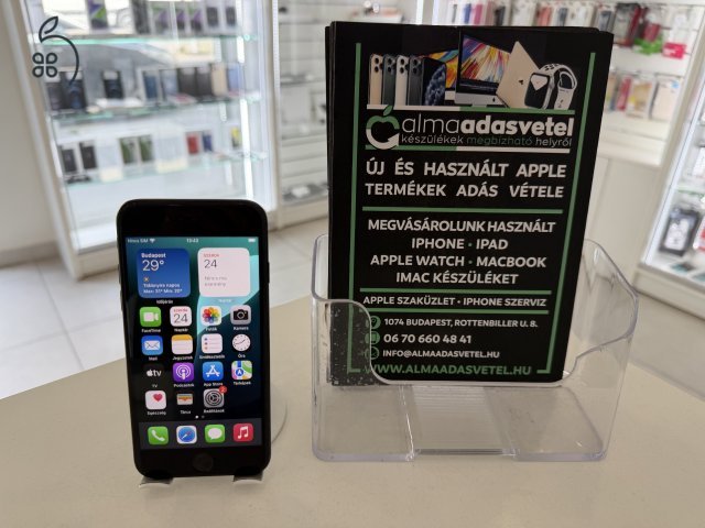 iPhone SE 2020 64GB Független Újszerű/1 hónap gar./Akku 82%/p4934