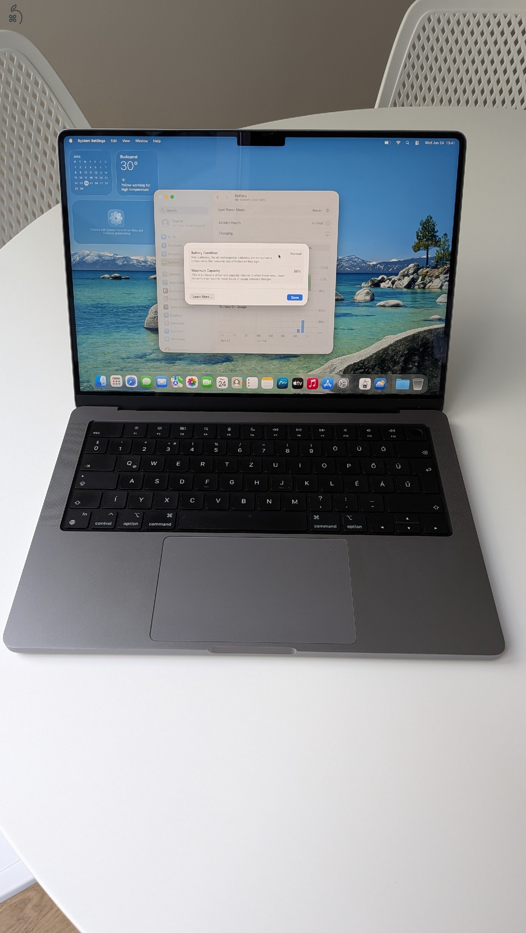 MacBook Pro Retina 14-inch, M1,  2021, 16GB RAM, 512GB 