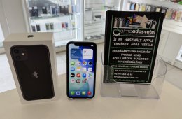 iPhone 11 64GB Független Használt/1 hónap gar./Akku 100%/p4935
