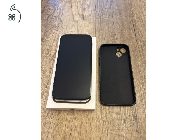 Iphone 15 plus, 128gb, fekete, garis, karcmentes, újszerű!