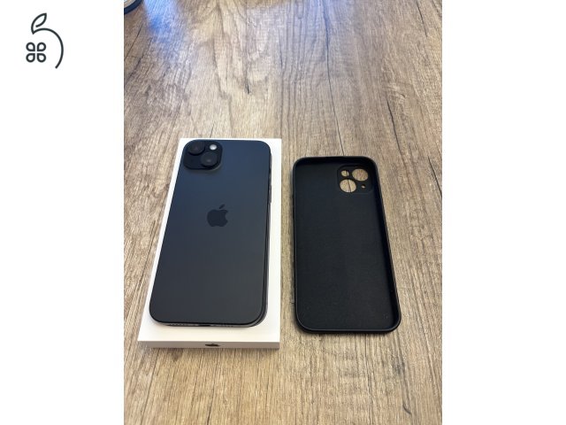 Iphone 15 plus, 128gb, fekete, garis, karcmentes, újszerű!