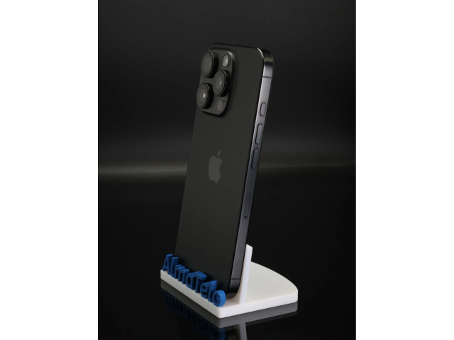 Apple iPhone 16 Pro 128 GB Black Titanium 90% akku - 12 HÓ GARANCIA