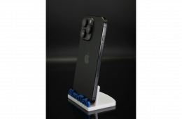 Apple iPhone 16 Pro 128 GB Black Titanium 90% akku - 12 HÓ GARANCIA
