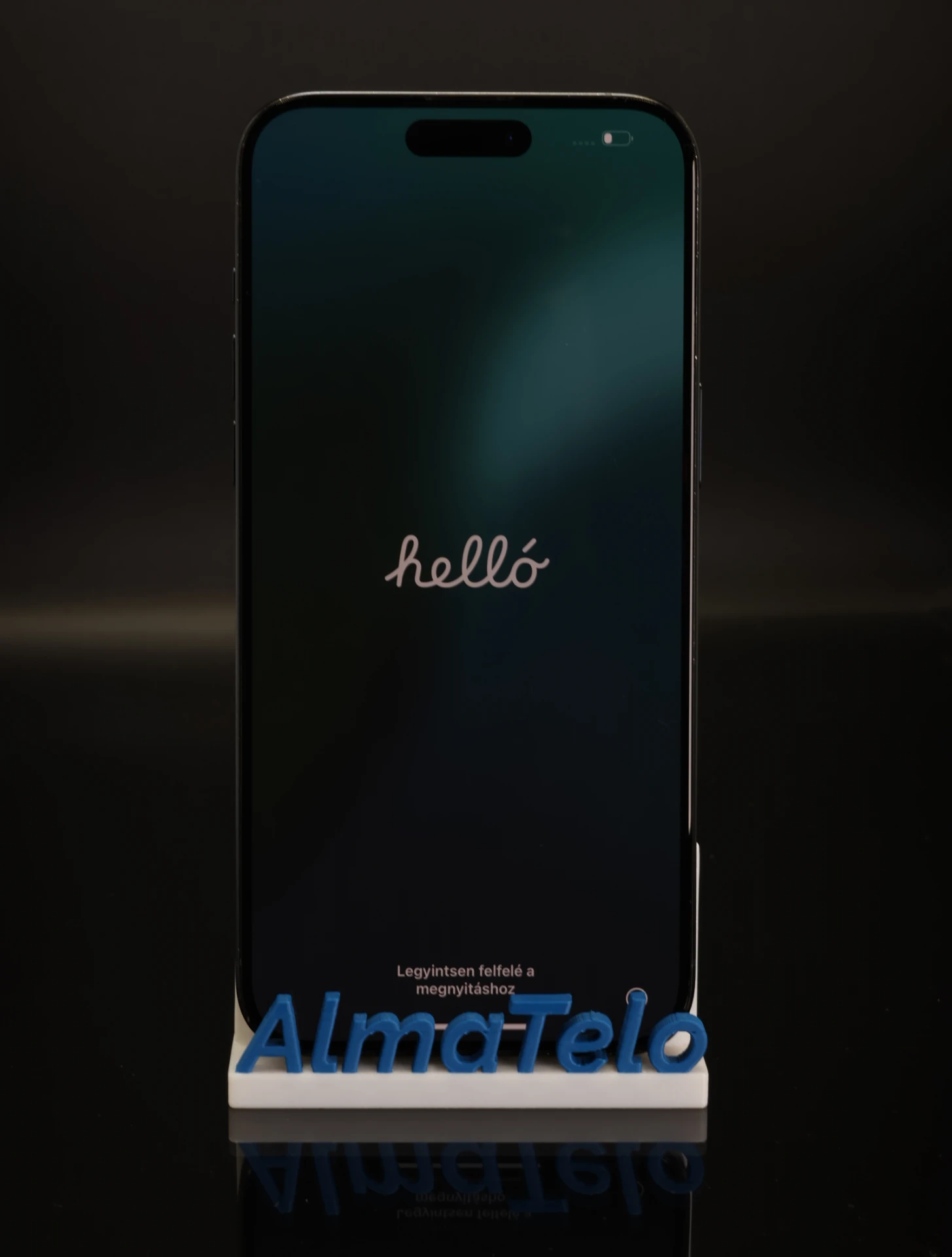Apple iPhone 15 Pro Max 256 GB Blue Titanium 100% akku - 12 HÓ GARANCIA
