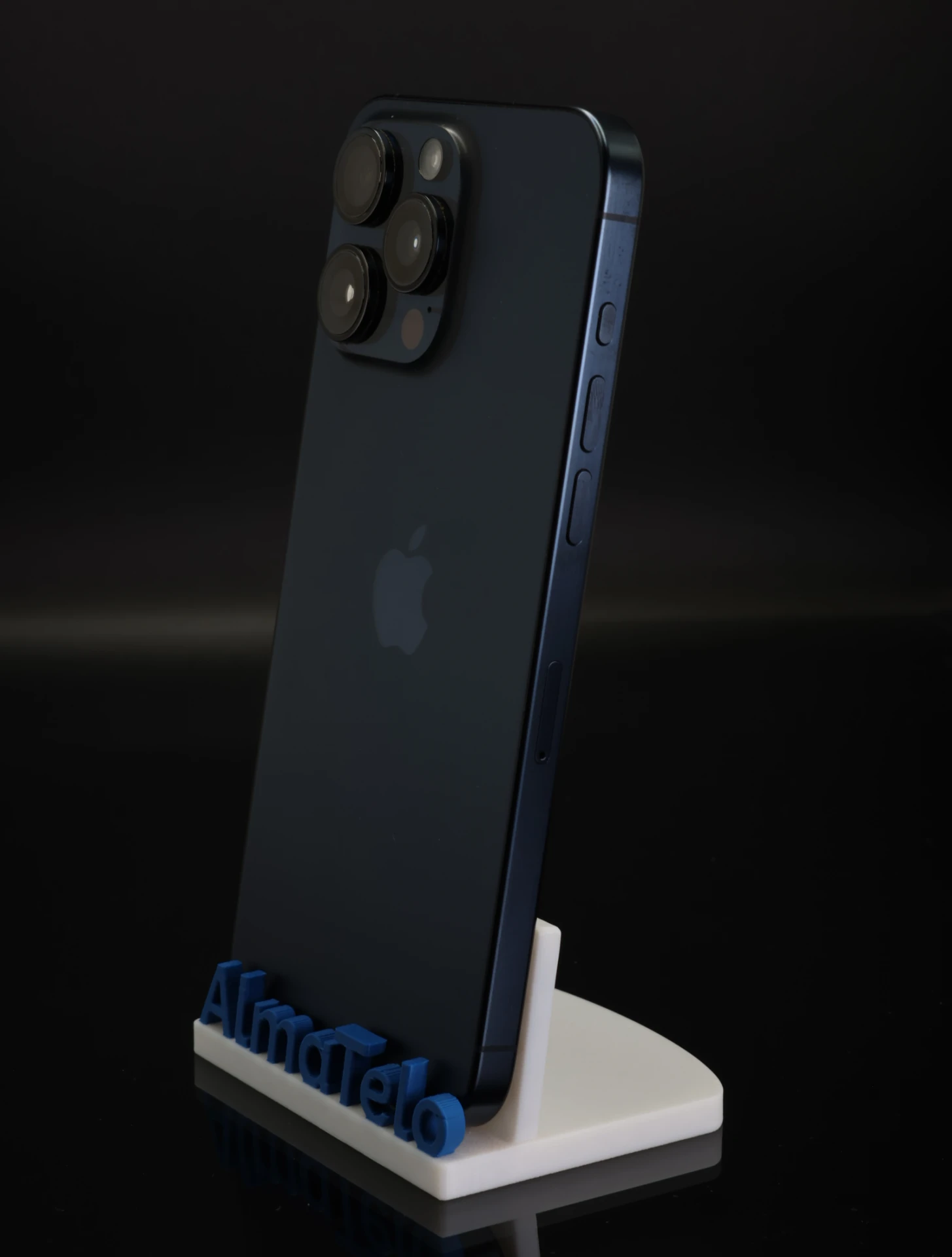 Apple iPhone 15 Pro Max 256 GB Blue Titanium 100% akku - 12 HÓ GARANCIA