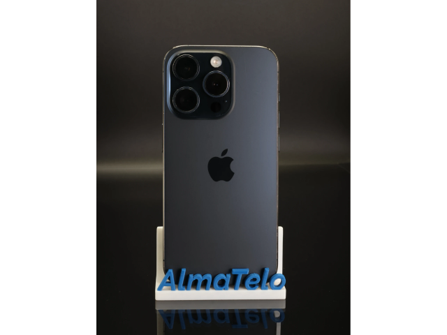 Apple iPhone 15 Pro 128 GB Blue Titanium 89% akku - 12 HÓ GARANCIA