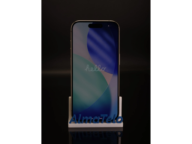 Apple iPhone 15 Pro eSIM 256 GB Natural Titanium 100% akku - 12 HÓ GARANCIA