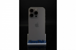 Apple iPhone 15 Pro eSIM 256 GB Natural Titanium 100% akku - 12 HÓ GARANCIA