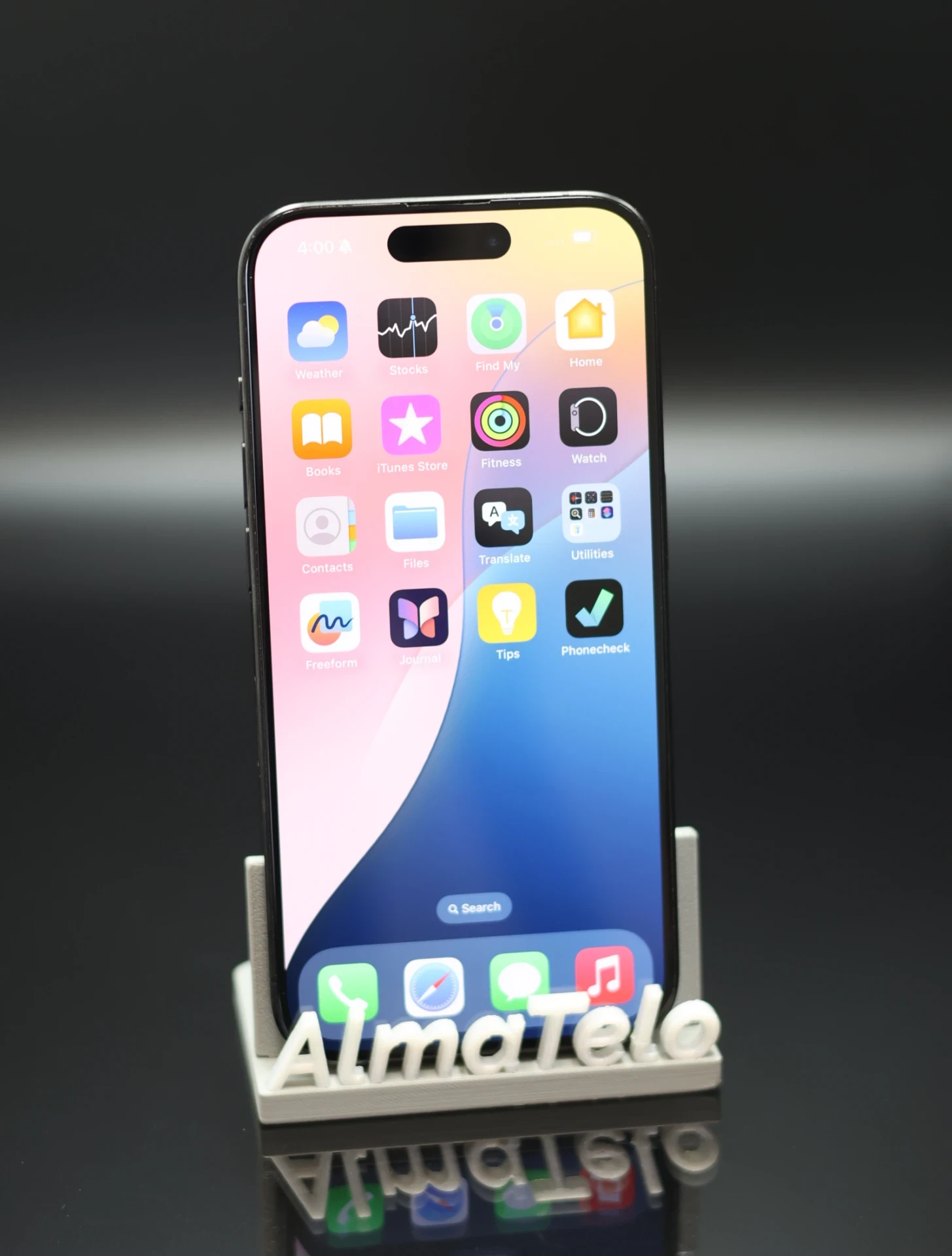 Apple iPhone 15 Pro Max eSIM 256 GB Black Titanium 100% akku - 12 HÓ GARANCIA