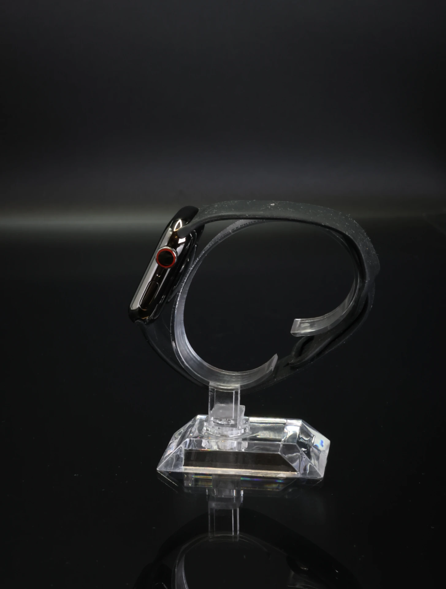 Apple Watch Series 7 Stainless Steel 41mm Graphite akku - 12 HÓ GARANCIA