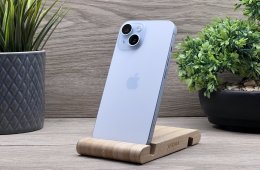Hibátlan iPhone 15 Blue 256GB 2 ÉV Garanciával 100%