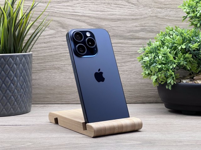 Hibátlan iPhone 15 Pro Blue Titanium 512GB 2 ÉV Garanciával 100%