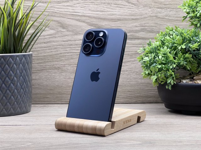 Hibátlan iPhone 15 Pro Blue Titanium 512GB 2 ÉV Garanciával 100%
