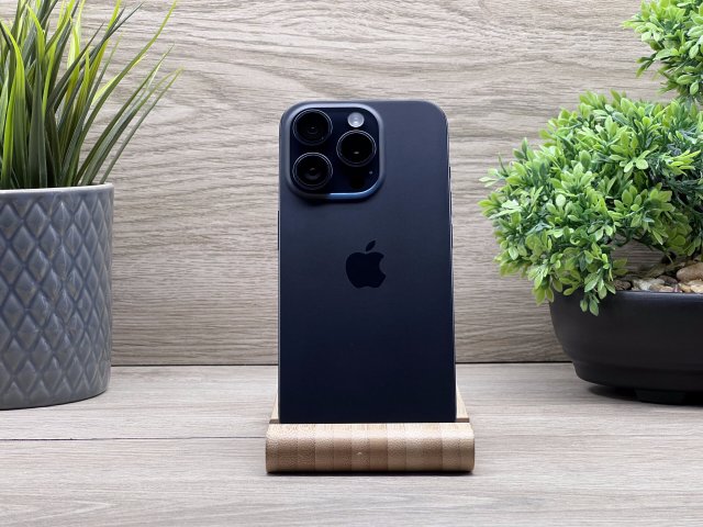 Hibátlan iPhone 15 Pro Blue Titanium 512GB 2 ÉV Garanciával 100%