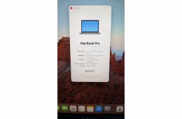 MacBook Pro 13-inch, 2 GHz Quad Core Intel i5,,  2020, 16GB RAM, 512GB, touchbar, Angol billentyuzet