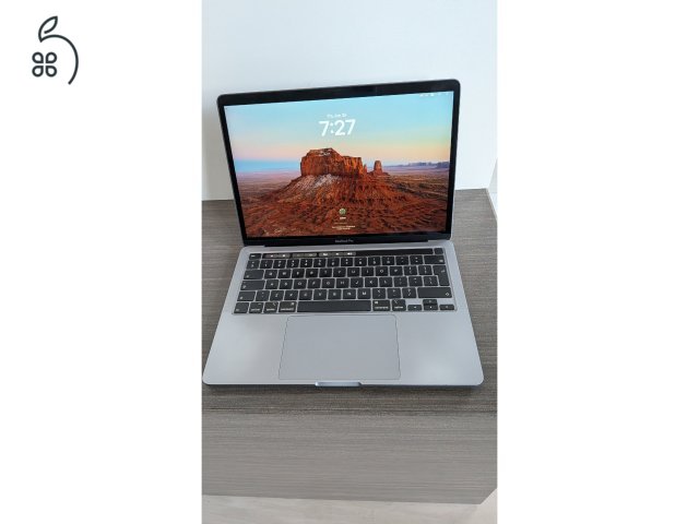 MacBook Pro 13-inch, 2 GHz Quad Core Intel i5,,  2020, 16GB RAM, 512GB, touchbar, Angol billentyuzet