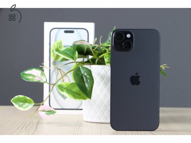 Apple iPhone 15 Plus 128GB asztrofekete A US-8217