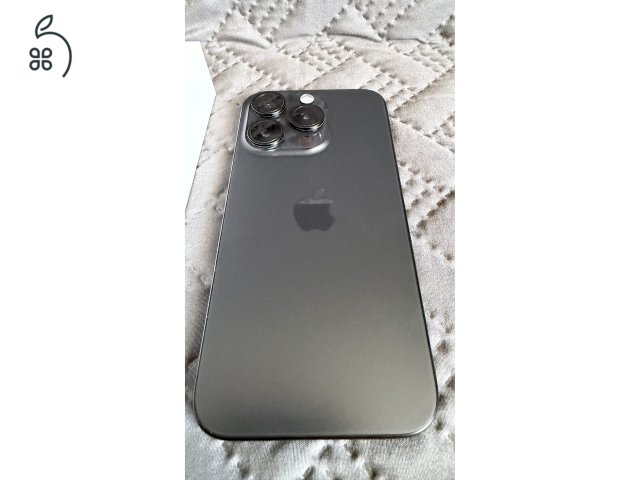 Eladó iPhone 15 Pro titanium black 128GB