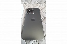 Eladó iPhone 15 Pro titanium black 128GB