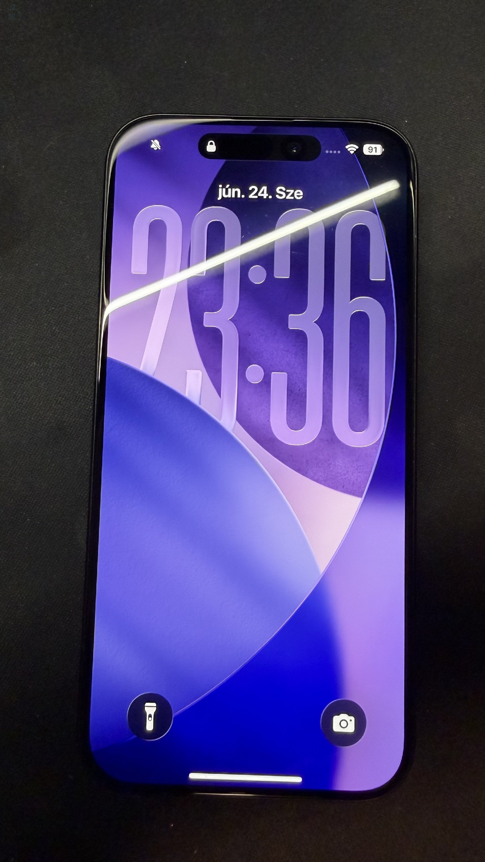 Eladó iPhone 15 Pro titanium black 128GB