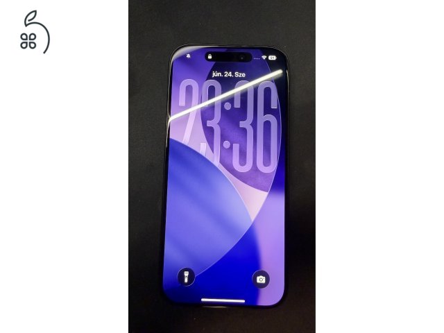 Eladó iPhone 15 Pro titanium black 128GB